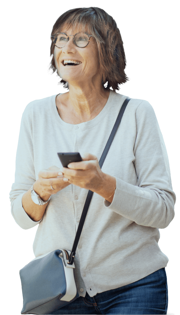 aposentada sorridente direito previdenciario