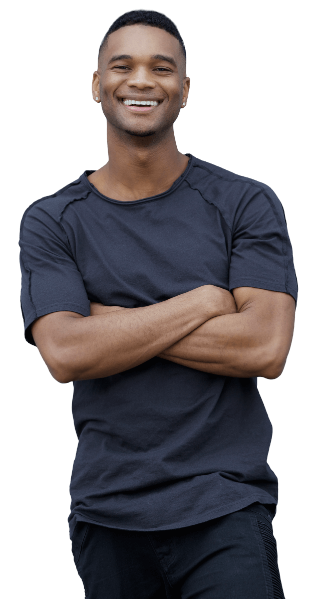 jovem sorridente direito civil